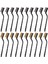 Bradoo-20 Adet Tel Fırça Kaynak Cürufu ve Pas Temizleme Için Metal Fırça Çizik Fırçası Kavisli Saplı Cüruf Fırçası Tel Pas Fırçası (Yurt Dışından) 1