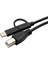Mikro USB 2.0 + Tip C Erkek USB 2.0 Tip-B Erkek Otg Kablo Telefon Yazıcı Tarayıcı Için Elektronik Piyano ve Elektronik Davul (Yurt Dışından) 3