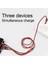 IPhone Için 5in1 USB Kablosu Hızlı Şarj Cihazı Şarj Kablosu Için Mikro USB Telefon Tipi C Xiaomi Huawei Samsung Şarj Kablosu IPad Için (Yurt Dışından) 2