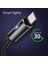 Samsung S10 Için C Tipi USB Kablosu Usb-C Şarj Cihazı Tip-C USB Kabloları Veri Kablosu Sync Xiaomi Telefon Kablosu Için Hızlı Şarj USB C Tel (Yurt Dışından) 3