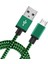 Mikro USB Kablosu Hızlı Şarj Örgülü Veri Kablosu Samsung S7 S6 Huawei Xiaomi Redmi Not 5 Pro 4 Android Mikro USB Telefon Kabloları (Yurt Dışından) 1