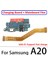 USB Şarj Portu Mikrofon Yuva Konnektörü Kurulu Samsung A10 A20 A30 A40 A50 A60 A70 A80 A21S Ana Anakart Flex Kablo ile (Yurt Dışından) 2