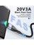 Elough PD60W Manyetik Kablo USB C Tip C Kablo Usb-C Manyetik Şarj Cihazı Huawei iPhone Xiaomi Poco Samsung Macbook Veri Kablosu (Yurt Dışından) 4