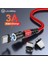 Lovebay 540 Döndür Manyetik Kablo 3A Hızlı Şarj Mikro USB Tip C Kablo iPhone Xiaomi Manyetik Şarj Cihazı Telefon Veri USB Kablosu (Yurt Dışından) 1