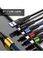 In 1 USB Tip C Kablo iPhone 14 13 12 11 Pro 3in1 2in1 Mikro USB Şarj Kablosu Mikro USB Kablosu Huawei Samsung Için 1.2 M (Yurt Dışından) 2