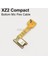 Aocarmo Sony Xperia Xz2 Kompakt H8314 H8324 So-05 Işık Yakınlık Sensörü XZ2C Mini Üst Alt Mikrofon Mikrofon Flex Kablo (Yurt Dışından) 2
