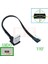0.1 M-1 M Süper Düz Esnek Yukarı Aşağı Sol Sağ Açılı 90 Derece USB Mikro USB Erkek USB Erkek Veri Şarj Bağlantı Kablosu (Yurt Dışından) 4
