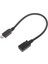 Mini USB Dişi Mikro USB Erkek Konnektör Kablosu Adaptör Kablosu Samsung Xiaomi Huawei Android Akıllı Telefonlar Tablet Pc'ler Mp3/mp4 (Yurt Dışından) 1