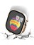 Apple Watch Serisi 8 Için Ekran Koruyucu Kılıf Ultra 49MM Çerçeve Tampon Iwatch 8ultra Cam + Apple Watch Aksesuarları Için Kapak (Yurt Dışından) 4