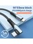 100 W Dirsek Tip C USB C Kablosu Usb-C Pd Hızlı Şarj Şarj Cihazı Tel Kablosu IPHONE Macbook Samsung Xiaomi Tip-C Usbc Kablosu (Yurt Dışından) 4