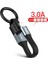 Ultra Kısa Anahtarlık 3A USB C Kablosu iPhone 14 13 12 Pro Max 8-Pin Mikro USB C Şarj Veri Kablosu Xiaomi Samsung Huawei Için (Yurt Dışından) 1