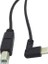 50 cm Dirsek Açılı Usb-C USB 3.1 Tip-C Tip C Erkek Konnektör USB 2.0 B Tipi Erkek Veri Yazıcı Kablosu 0.5 M (Yurt Dışından) 2