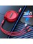 iPhone x 8 Samsung Için 120CM 3 In 1 USB Şarj Kablosu iPhone 13 12 Mikro USB C Tipi Kablo Geri Çekilebilir Taşınabilir Şarj Kablosu (Yurt Dışından) 2