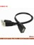 USB Y Bilgisayar Bir Nokta Iki Veri Güç Kablosu Kablosu USB Çift Splitter Kablo Dişi USB 2.0 Erkek Güç Uzatma Kablosu 30 cm (Yurt Dışından) 2