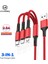 In1 Hızlı Şarj Kablosu C Tipi Mikro Şarj Cihazı Çoklu USB Şarj Kablosu Cep Telefonu Çoklu USB Bağlantı Noktası Tel Xiaomi iPhone Için (Yurt Dışından) 1