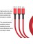 In1 Hızlı Şarj Kablosu C Tipi Mikro Şarj Cihazı Çoklu USB Şarj Kablosu Cep Telefonu Çoklu USB Bağlantı Noktası Tel Xiaomi iPhone Için (Yurt Dışından) 4