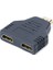 1080P HDMI Erkek - Çift HDMI Dişi 1 - 2 Splitter Kablo Adaptörü Dönüştürücü (Yurt Dışından) 2