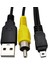 8pin Mini Usb2.0 Av Kablosu 2in1 Kablosu Sony VPC-S7/VPC-S60/VPC-S500 T700 E6 E7 E60 S4 S5 S6 S7 Kamera Video Kablosu (Yurt Dışından) 5