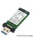 Jimier USB 3.0 M.2 Ngff SSD Mobil Sabit Disk Kutusu Adaptör Kartı Harici Muhafaza Kutusu M2 Sata SSD USB 3.1 2230/2242 (Yurt Dışından) 2