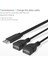 USB 2.0 A Erkek 2 Çift USB Dişi Jack Y Splitter Hub Uzatma Kablosu Adaptör Kablosu Güç Z4I2 (Yurt Dışından) 5