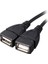 USB 2.0 A Erkek 2 Çift Dişi Jack Y Splitter Dönüştürücü Kablo Kablosu Bir-Iki Uzatma Genişletilmiş Adaptör Güç Hub Şarj Cihazı L M7R4 (Yurt Dışından) 5