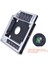 1 Adet Kphrtek Evrensel Alüminyum 2nd HDD Caddy 12.7mm Sata 3.0 DVD Adaptörü Için 2.5 ''7-12.5mm SSD Kasa Muhafaza Cd-Rom (Yurt Dışından) 3