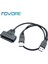 Sata USB Adaptörü Dönüştürücü Kablosu USB 2.0 Usb2.0 2.5 Inç 2.5 '' 22PIN Sata SSD HDD Sabit Disk Sürücüsü Adaptör Kablosu (Yurt Dışından) 1