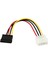Yeni Güç Konektörü 18 cm Usb2.0 Ide Seri Ata Sata HDD Sabit Disk Güç Adaptörü Kablo Kordonu Bilgisayar Aksesuarları Dropshipping (Yurt Dışından) 1