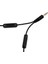 At 3.5mm Erkek 2 Kadın Stereo Ses Y Splitter Adaptör Kablosu W/ses Kontrolü Yeni 17 cm 1 Adet Stereo Kulaklık Ayırıcı (Yurt Dışından) 3