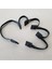 Sata 15PIN Dişi Kadın 1 Ila 5 Splitter Sabit Disk Güç Kablo Kordonu 18AWG Siyah Pc Sunucusu Için Dıy (Yurt Dışından) 1