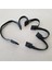 Sata 15PIN Dişi Kadın 1 Ila 5 Splitter Sabit Disk Güç Kablo Kordonu 18AWG Siyah Pc Sunucusu Için Dıy (Yurt Dışından) 2