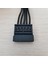 Sata 15PIN Dişi Kadın 1 Ila 5 Splitter Sabit Disk Güç Kablo Kordonu 18AWG Siyah Pc Sunucusu Için Dıy (Yurt Dışından) 3