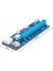 006C Pc Pcıe Pcı Express Yükseltici Video Kartı Için Pcı E 1x Ila 16X USB 3.0 Sata 6pin Ide Molex Güç Kablosu Btc Madenci Madencilik Için (Yurt Dışından) 5