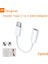 Xiaomi Orijinal USB Tip C 3.5mm Kulaklık Jakı Dönüştürücü Mi 12X 12 11 Pro 11T Mix 4 Redmi K40 3.5 mm Aux Ses Adaptörü (Yurt Dışından) 1