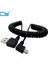 USB 90 Derece A Erkek - Mini USB 90 Derece Streç Veri Mp3 Mp4 Kamera Için Şarj (Yurt Dışından) 2