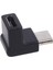 Sağ Açı 90 Derece USB 3.1 Tip C Erkek Kadın USB C Dönüştürücü Adaptör Cep Telefonu Tablet Dizüstü USB C Şarj Cihazı (Yurt Dışından) 1