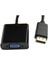 Displayport Dp Hdmı/vga/dvı Adaptörü Erkek Dişi Kablo Dönüştürücü Ekran Bağlantı Noktası Adaptörü 1080 P Hdtv Projektör Için (Yurt Dışından) 5
