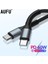 Aufu USB Kablosu PD60W USB C Tip C Hızlı Şarj Aleti Kablosu Xiaomi Samsung MacBook iPad 3A Cep Telefonu Kablosu USB Kablosu C Tipi (Yurt Dışından) 1
