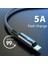 USB C Kablosu 5A Tip C Kablo Samsung S20 S10 Hızlı Şarj 3.0 USB C Kablo Telefon Veri Tel Kablosu Xiaomi Için USB Tip-C Kablo (Yurt Dışından) 1