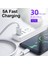 Süper Hızlı Şarj 5A USB Tip C Kablo Samsung Xiaomi Huawei P30 P40 P50 Mate 40 Cep Telefonu Şarj Kablosu Beyaz Kablo (Yurt Dışından) 4
