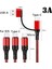 Sıcak Satış 5 In 1 Mikro USB C Tipi Şarj Kablosu Çoklu USB Bağlantı Noktası Çoklu Şarj Kablosu Cep Telefonu Kablosu iPhone 13 Samsung Için (Yurt Dışından) 3