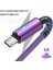 5A USB Tip C Kablo LED Göstergesi ile Mikro USB Hızlı Şarj Veri Kablosu Tel Samsung Xiaomi Huawei Cep Telefonu Şarj Aleti Kablosu (Yurt Dışından) 1