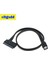 Cltgxdd Güç Esata (Esatap) - Sata Kablosu Çift Güç USB 12V 5V Combo - 22 Pin (7pin 15PIN) 2,5 3,5 Inç HDD Kablo Hattı Için (Yurt Dışından) 1