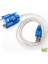 9 Pin Db9 Mavi Usb'den RS232'YE Seri Bağlantı Noktası Kablosu Seri Com Bağlantı Noktası Adaptörü Dönüştürücü (Yurt Dışından) 2