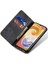 Samsung Galaxy S24 Slim-Fit Telefon Kabuğu Cüzdanı Pu Deri Cep Telefonu Kapağı (Yurt Dışından) 3