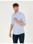 Açık Mavi Slim Fit Uzun Kollu Gömlek G021GL004.000.1622602 1
