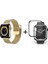 Apple Watch 8 41MM Için Metal Mıknatıslı Kordon Kayış + Ekran Koruma Filmi - FC158 1