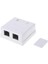 RJ45 Bağlantı Kutusu Cat6 CAT6E 8P8C Ağ Konektörü 2 Portlu Dişi-Dişi Masaüstü Uzatma Kablosu Kutusu (Yurt Dışından) 1