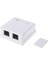 RJ45 Bağlantı Kutusu Cat6 CAT6E 8P8C Ağ Konektörü 2 Portlu Dişi-Dişi Masaüstü Uzatma Kablosu Kutusu (Yurt Dışından) 2