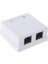 RJ45 Bağlantı Kutusu Cat6 CAT6E 8P8C Ağ Konektörü 2 Portlu Dişi-Dişi Masaüstü Uzatma Kablosu Kutusu (Yurt Dışından) 4